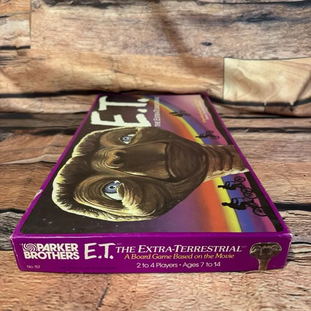 Vintage 1982 E.T. The Extra-Terrestrial Board Game Parker Brothers Complete